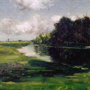 Long Island Landscape after a Shower of Rain, 1885-89