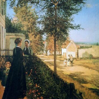 Louveciennes - the Road to Versailles, 1870