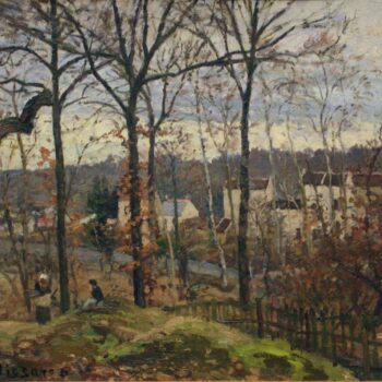 Louveciennes, Winter Landscape, 1870