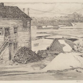 Low Tide, Cos Cob Bridge, 1915