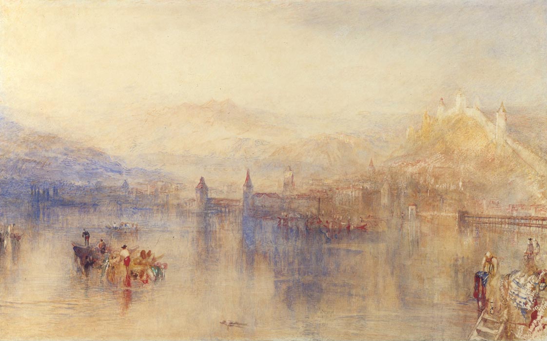 Lucerne from the Lake