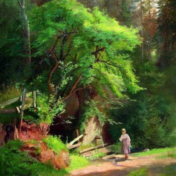 MEShERSKIIy Arseniiy - U rodnika (at the spring)