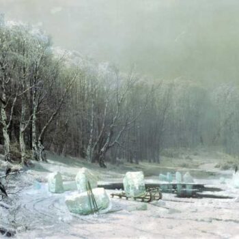 MEShERSKIIy Arseniiy - Zima. Ledokol  (Winter. Icebreaker)