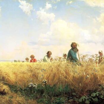 MIaSOEDOV Grigoriiy - Stradnaia pora (Koscy) (The Busy Time. Mowers)