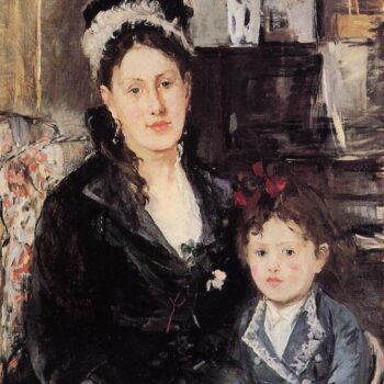 Madame Boursier and Her Daughter - 1874