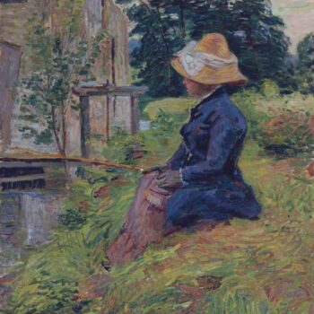 Madame Guillaumin Fishing, 1885