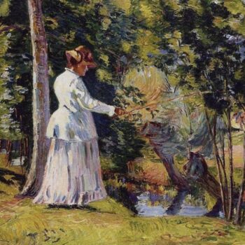 Madame Guillaumin Fishing, 1894