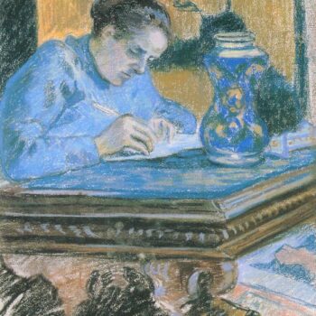 Madame Guillaumin Writting, 1892