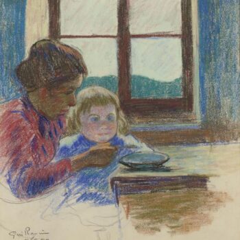Madame Guillaumin and Her Son Andre, 1899