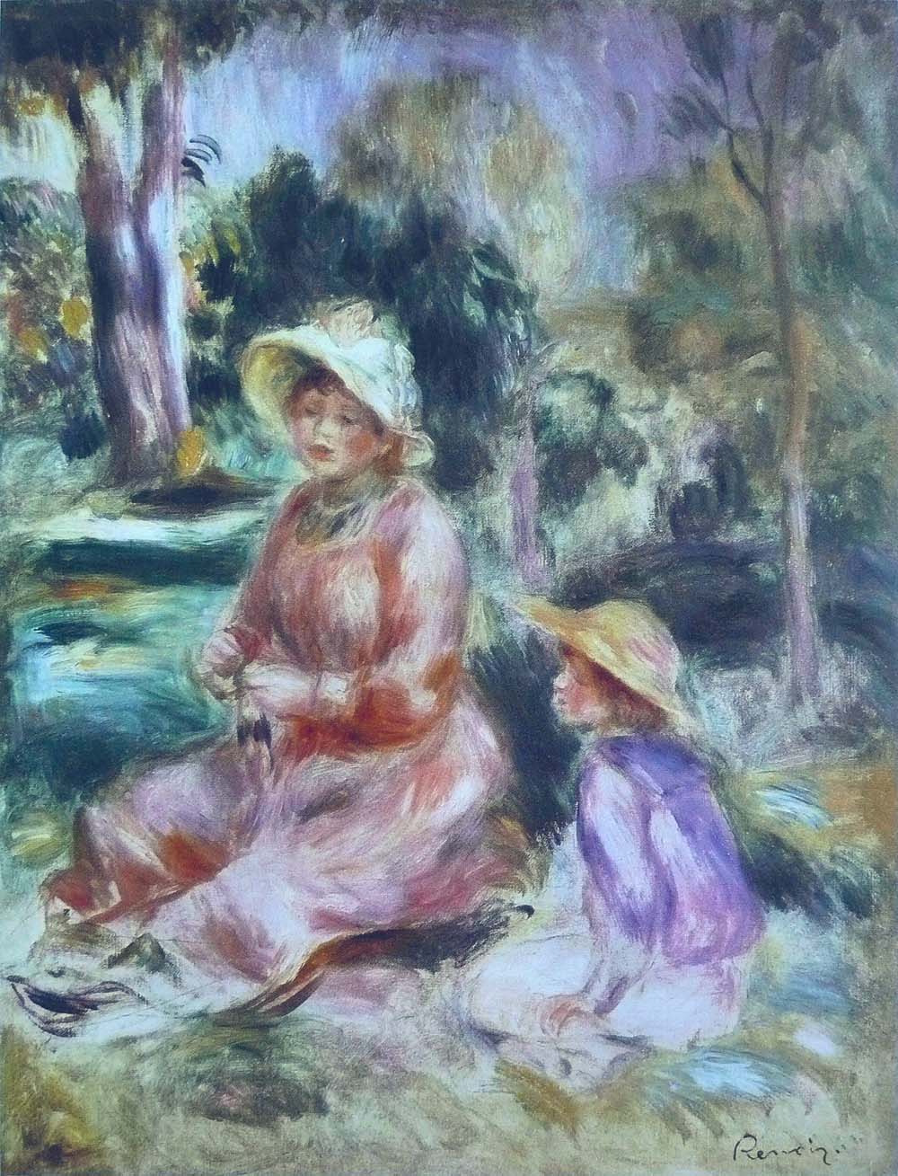 Madame Renoir and Her Son Pierre, 1880