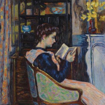Mademoiselle Guillaumin Reading, 1907