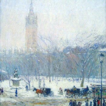 Madison Square - Snowstorm, 1893