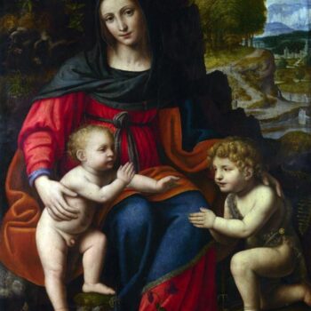 Madonna and Child with the young Saint John the Baptist (after 1510)