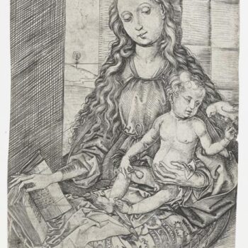Madonna with child and parrot. 1470-1490