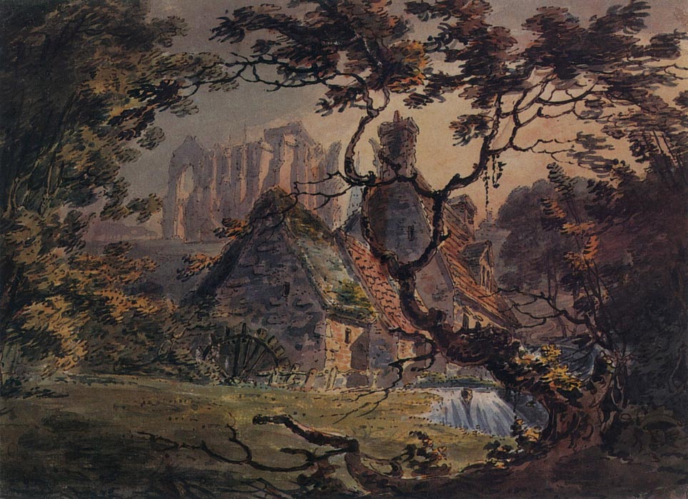 Malmesbury Abbey, 1791