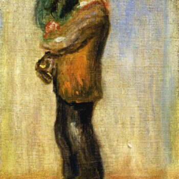 Man Carrying a Boy