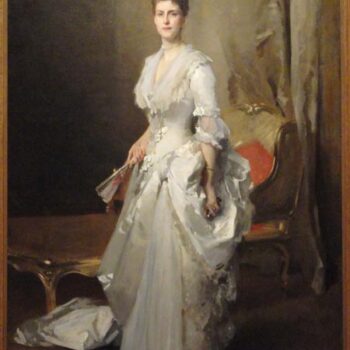Margaret Stuyvesant Rutherford White (Mrs. Henry White) by John Singer Sargent, 1883