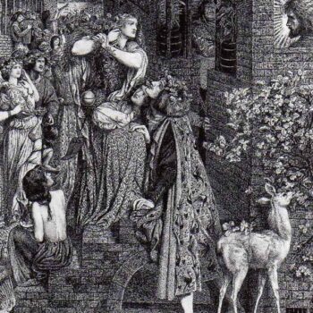 Mary Magdalen at the Door of Simon the Pharisee, 1858-59