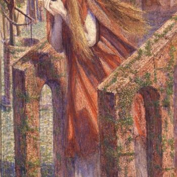 Mary Magdalene Leaving the House of Feasting, 1857