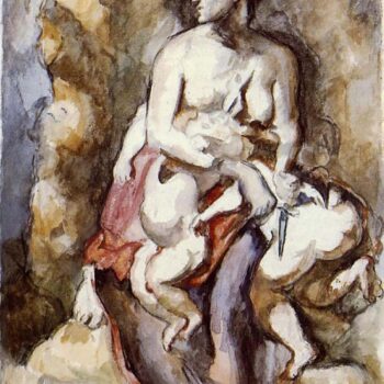 Medea (after Delacroix), 1880-85