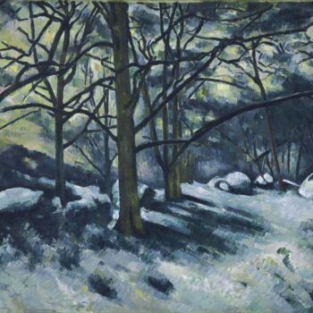 Melting Snow, Fontainebleau, 1879-80