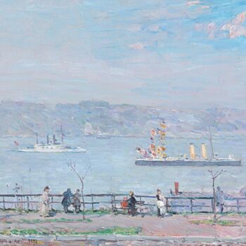 Men o' War - `The Blake` and `The Boston`, 1893