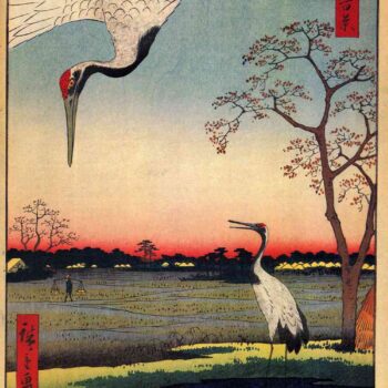 Mikawashima by Hiroshige