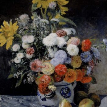 Mixed Flowers in an Earthenware Pot, 1869