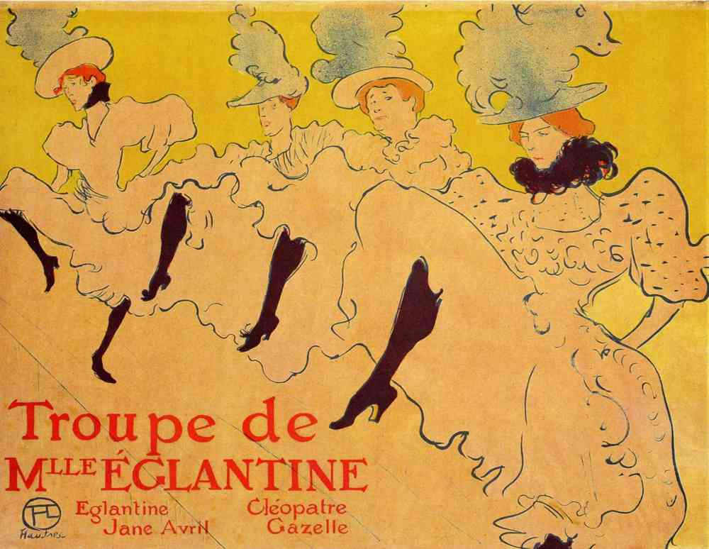 Mlles Eglantines 2 by Toulouse-Lautrec