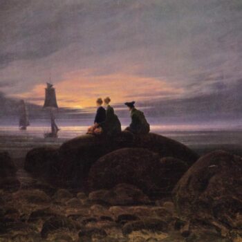 Moonrise by the Sea v.1 (1822)