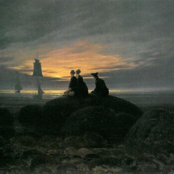 Moonrise by the Sea v.2 (1822)