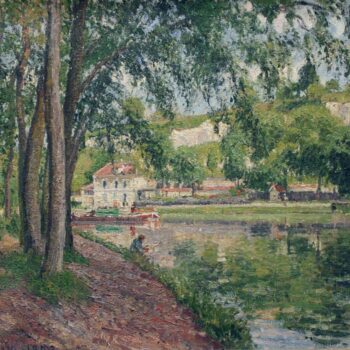 Moret, the Canal of Loing, 1902