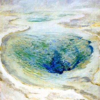 Morning Glory Pool, Yellowstone, 1895
