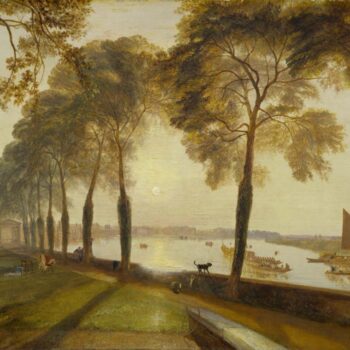 Mortlake Terrace, the Seat of William Moffat, Summer's Evening, 1827
