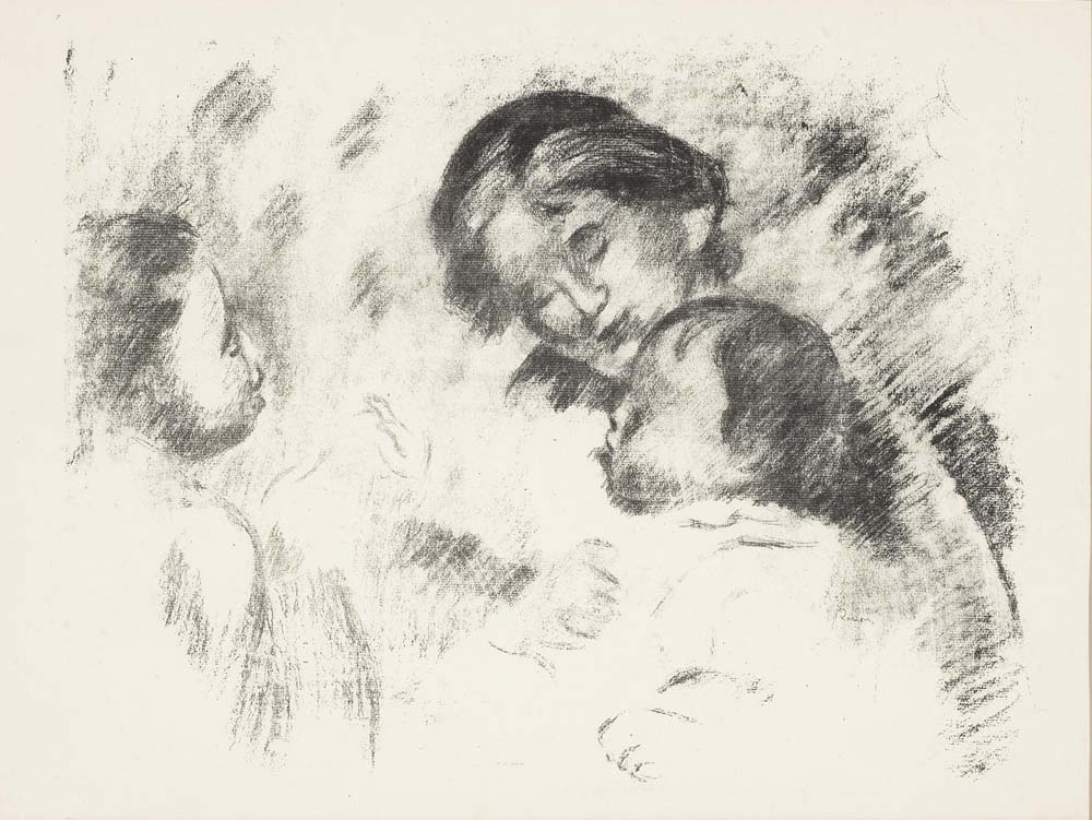 Mother and Two Children, 1910