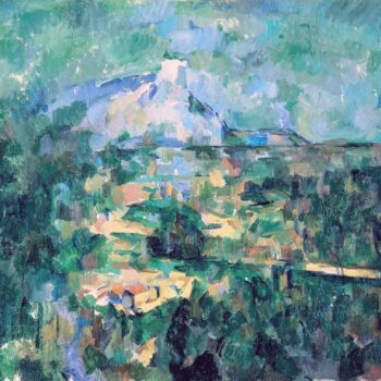 Mount Sainte-Victoire Seen from Les Lauves, 1904-06