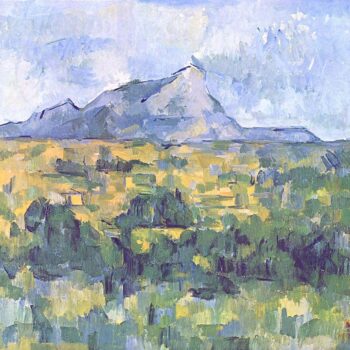 Mount Sainte-Victoire Seen from Les Lauves, 1905-06