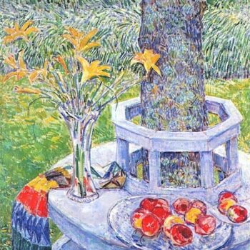 Mrs. Hassam's Garden at East Hampton, 1934