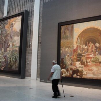 Mucha Slovanska epopej Veletrzni palac Praha 6264