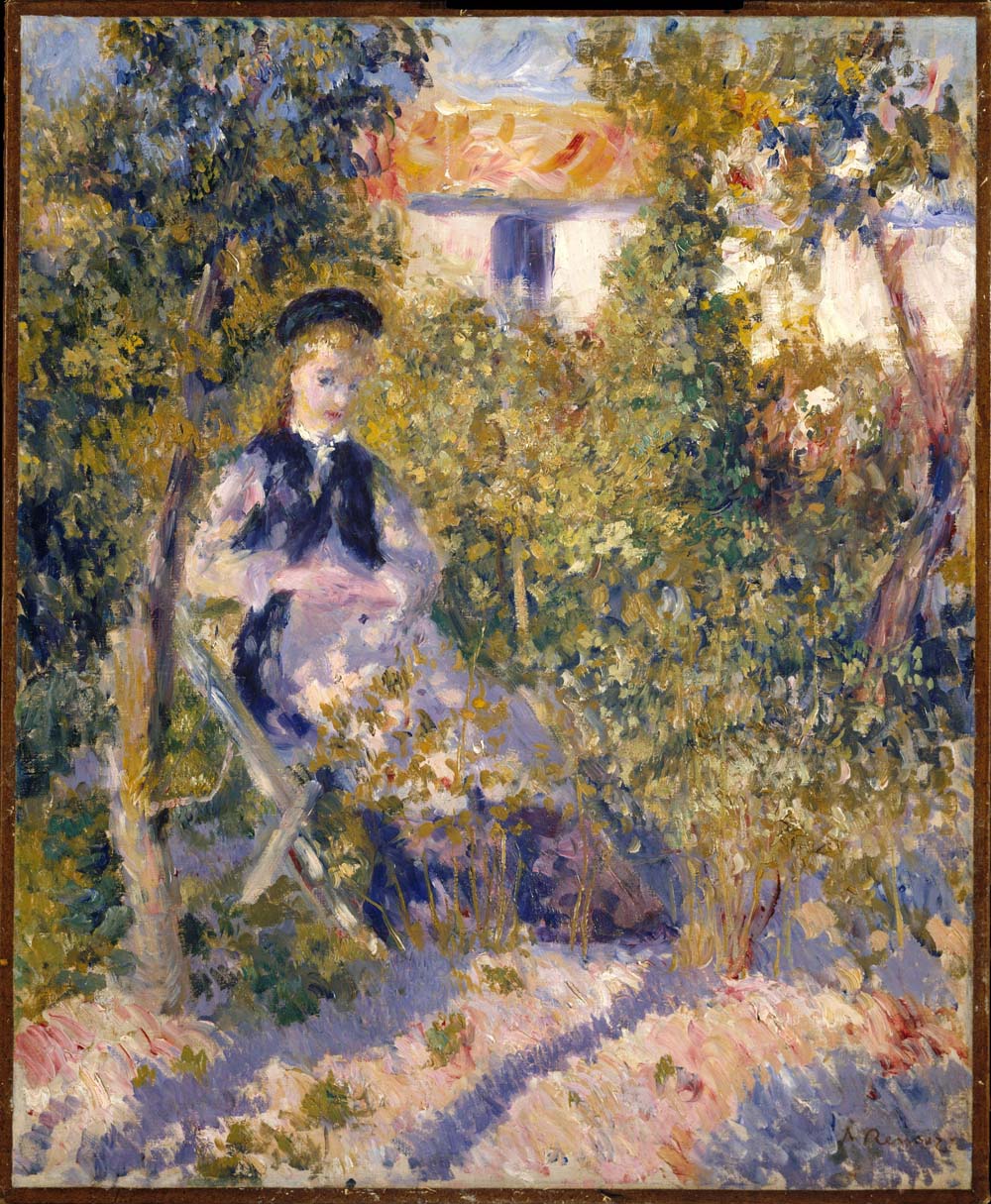 Nini in the Garden, 1875-76