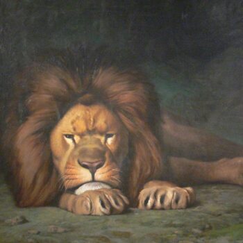 Nominor Leo  Gerome (detail)