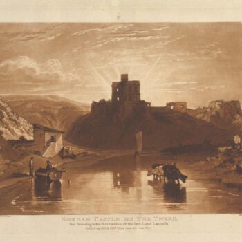 Norham Castle on the Tweed, 1816