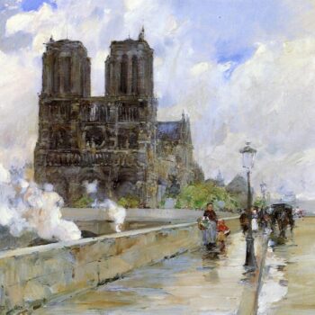 Notre Dame Cathedral, Paris, 1888