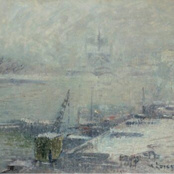 Notre Dame de Paris, View from Quay of Henri IV, 1920