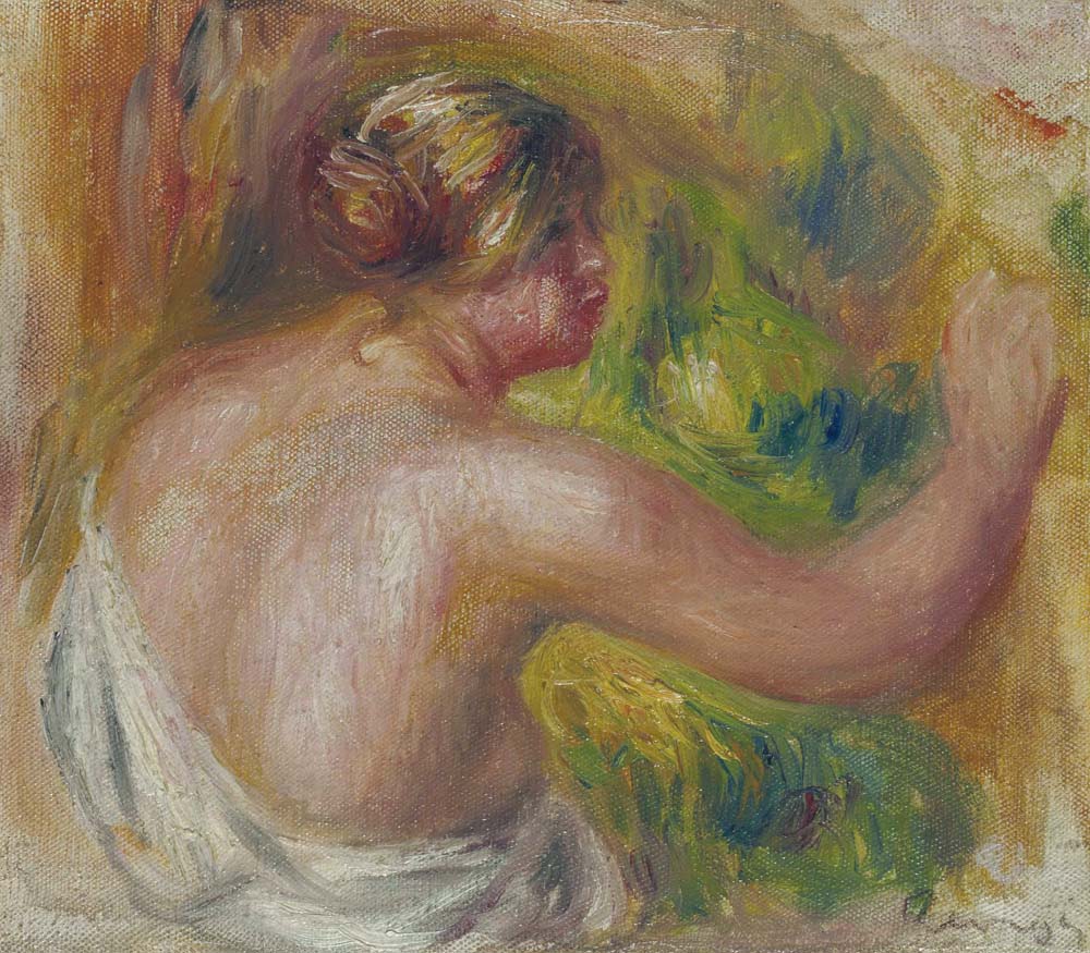 Nude Draping, 1915