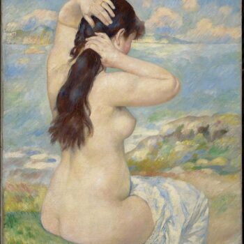 Nude Fixing Her Hair, 1885