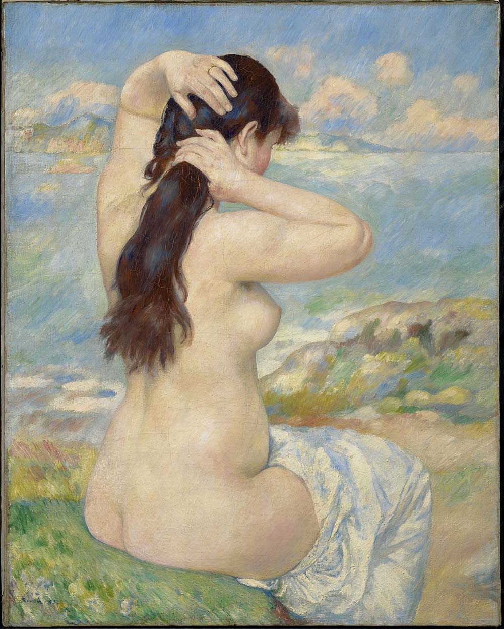 Nude Fixing Her Hair, 1885
