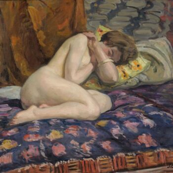 Nude Laying on the Sofa