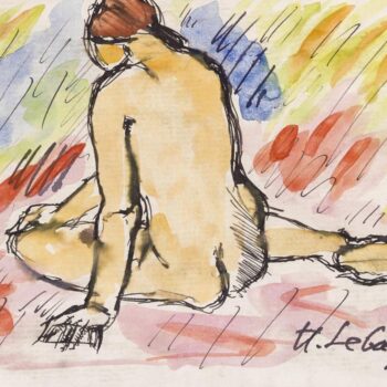 Nude Seated 02