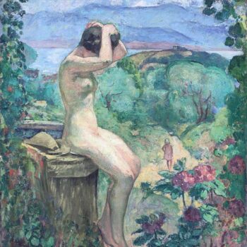 Nude by the Fountain, 1911